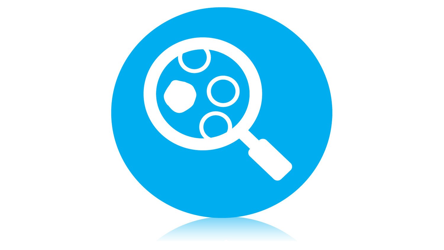 Icono de visualización avanzada de imágenes oncológicas